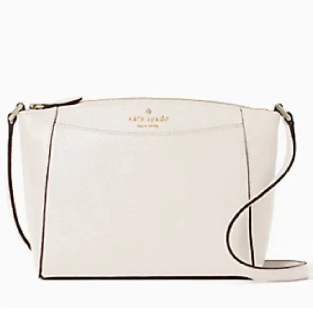 KATE SPADE Monica Crossbody Purse Bag Parchment